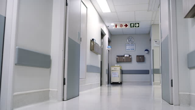 hospital corridor painting